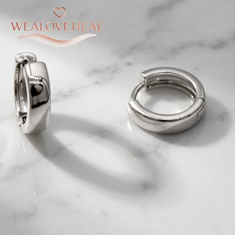 ohrringe damen, ohrringe, Rhodium-Plattierte Messing Kleine Creolen für Damen 2026 Trendige Gedrehte Runde Huggie Stern-Ohrringe Party Mode Ohrschmuck Geschenk – Detail 17