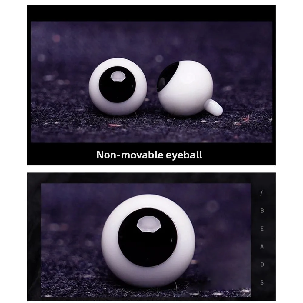 1Pair 6/8/10/12/14 mm Glass Eyes Eyeball For BJD Doll Blue Black Safety Animal Toy Eyes DIY Doll Making Crafts Toy Accessories