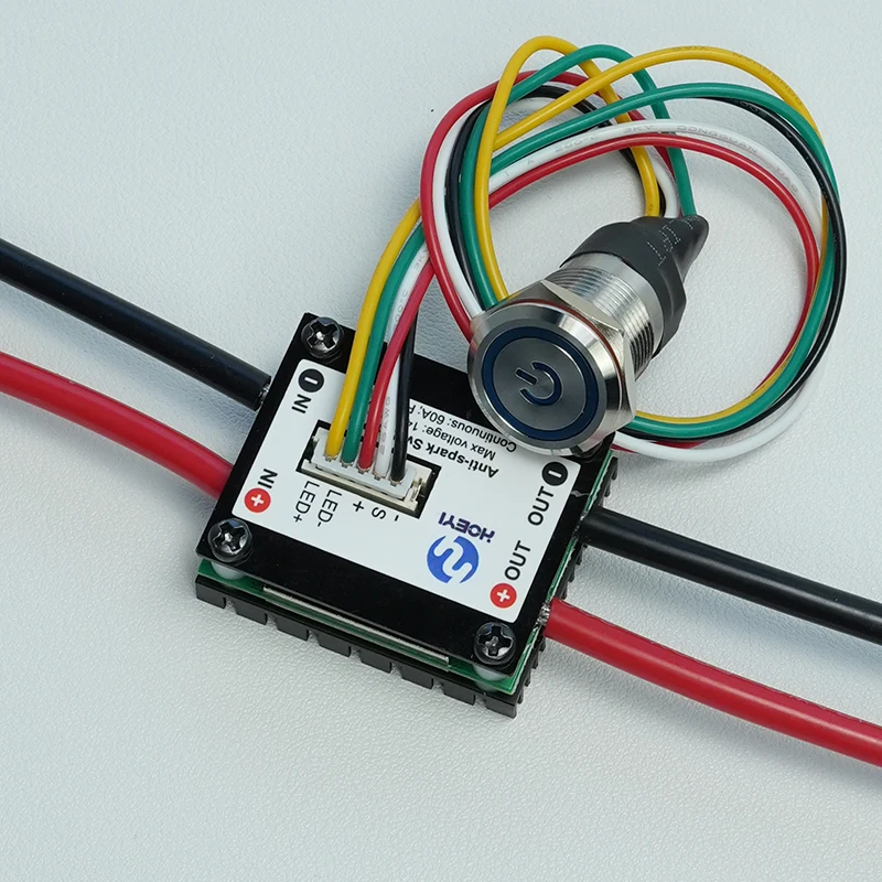 HOEYI Antispark Switch Pro V3.0 60A ESC Switchfor لوح التزلج الكهربائي / EBike / سكوتر / الروبوتات