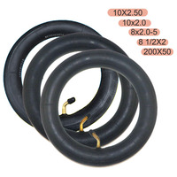 Inner Tube 10x2.50 10x2 200x50 255x80 8x2.0 8 1/2X2 Tubes Innertube with Bent Valve for Baby Stroller Pram Scooter 8 8.5 10 Inch