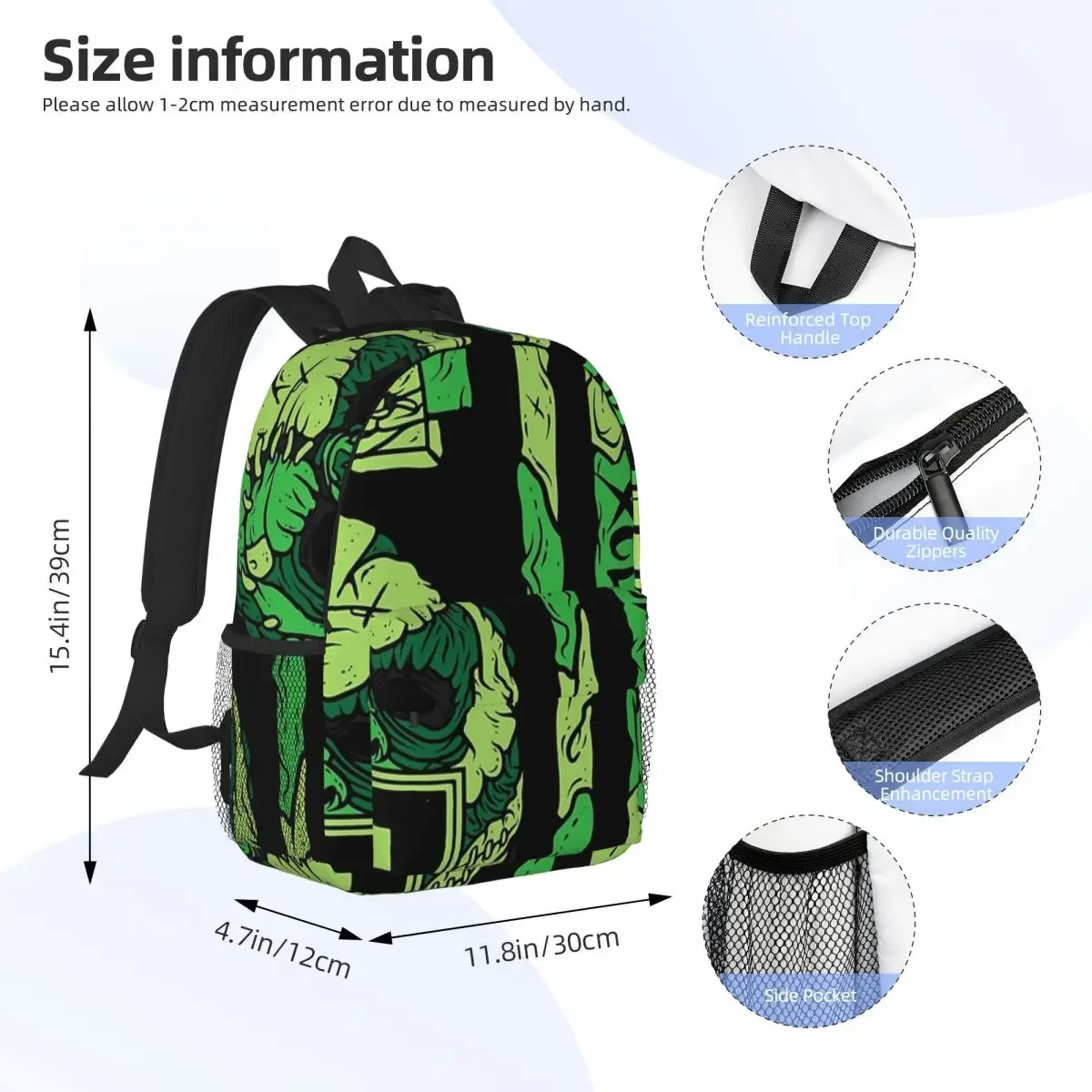 XUL Patchwork #2 Backpacks Teenager Bookbag Casual Students School Bags Laptop Rucksack Shoulder Bag Large Capacity