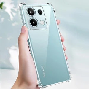 Casing Silikon Tahan Guncangan untuk Xiaomi Redmi Note 13 12 12S 12T 11 11T 11S 10 10S Pro Plus Pro+ 4G 5G Cangkang Ultra Tipis Bening Lembut 12 casing ponsel xiaomi penjualan terbaik - №