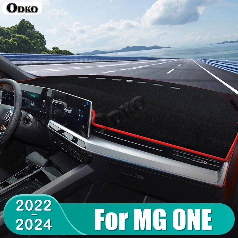 

For MG ONE MGONE 2022 2023 2024 Car Dashboard Cover Instrument Desk Sun Shade Mat Non-slip Pad Accessories