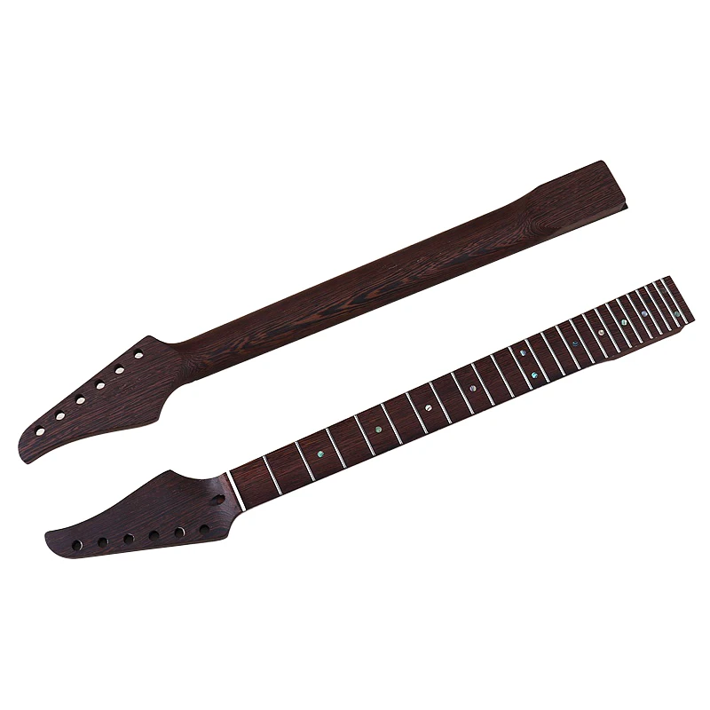 Electric Guitar Neck Wenge 6 Strings Satin Matte 24 Frets Guitar neck for Electric Guitar 5.6cm Heel Width