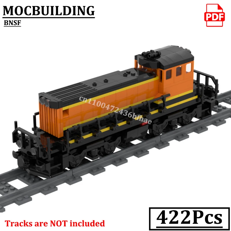 

SW1500 Поездные блоки Паровой двигатель Модель локомотива MOCBUILDING Городская железная дорога Кирпичи Дисплей Строительные игрушки Подарок