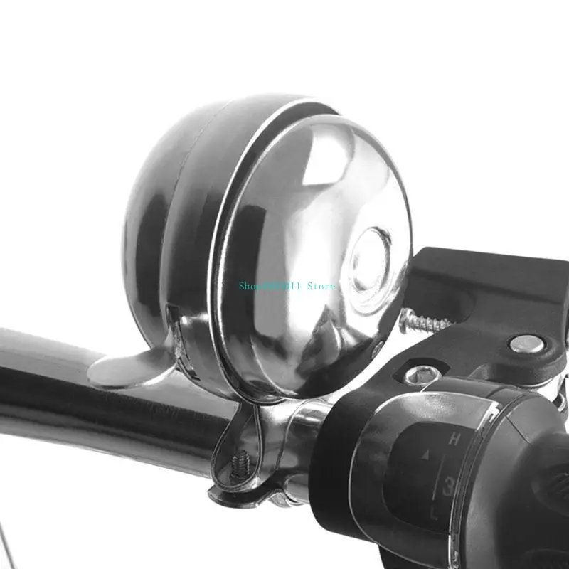 

T3LD Double-sided Metal Vintage Bike Handlebar Safety Alarm MTB Cycling Retro Horn Acces