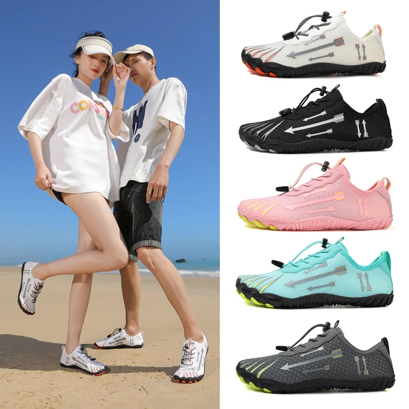 Quick-drying Beach Barefoot Shoes Non-slip Wear-resistant Breathable Water shoes Swimming Diving Beach Surfing Water Shoes