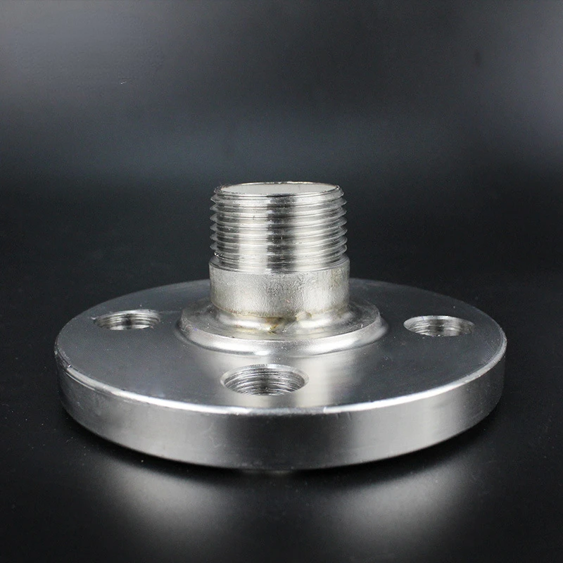 Stainless Steel Outer Thread Flange Plate Stainless Steel National Standard PN16 Inner Thread Flange Plate Adapter Flange Plate