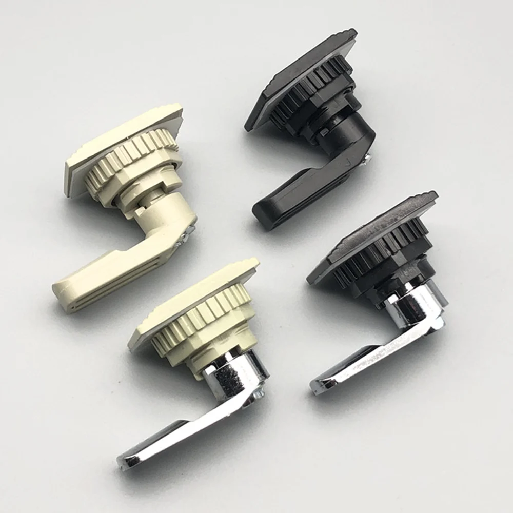 Wholesale Cheap Distribution Box Lock Plastic Square Door Lock Tongue Lock Cylinder Lock Universal Cabinet Distribution Box Lock