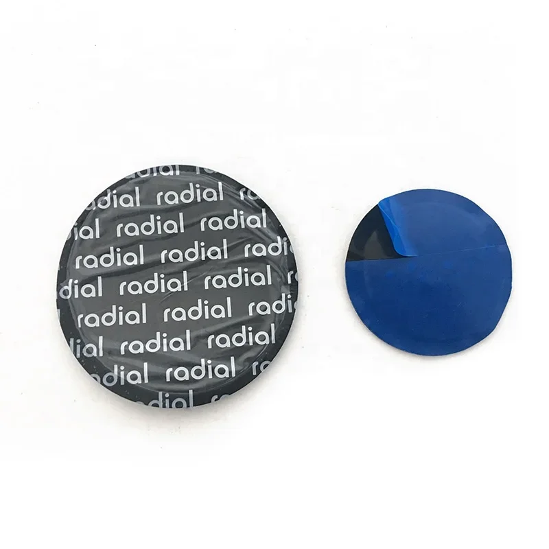 11-323 79mm pacchetto sacchetto di toppa radiale nero riparazione pneumatici universale patch vulcanizzante per la riparazione di pneumatici