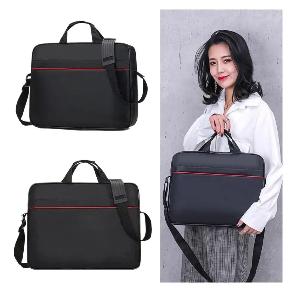 File Folder Bag Crossbody Briefcases Large Capacity Document Business Tote Bolsas Multi-layer Handbag Business Briefcases