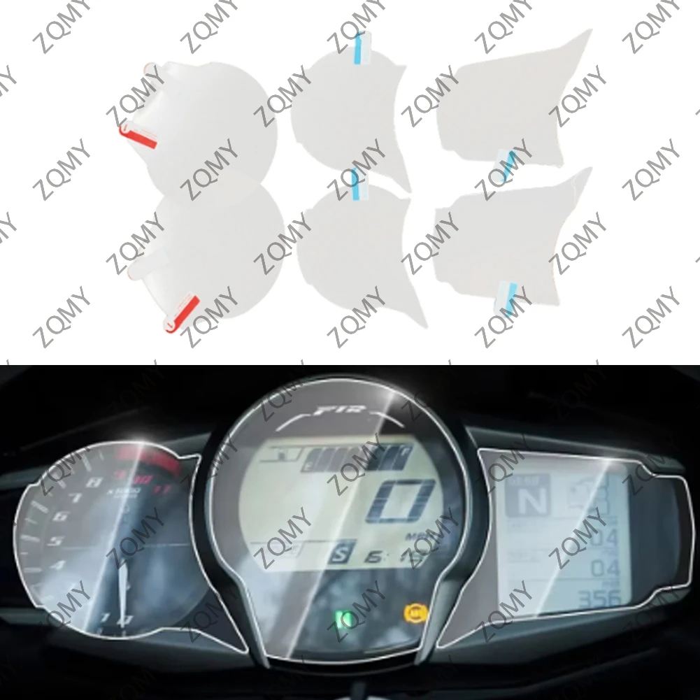 Motorcycle Cluster Scratch Protection Film Dashboard Screen Protector For Yamaha FJR1300 2013-2022