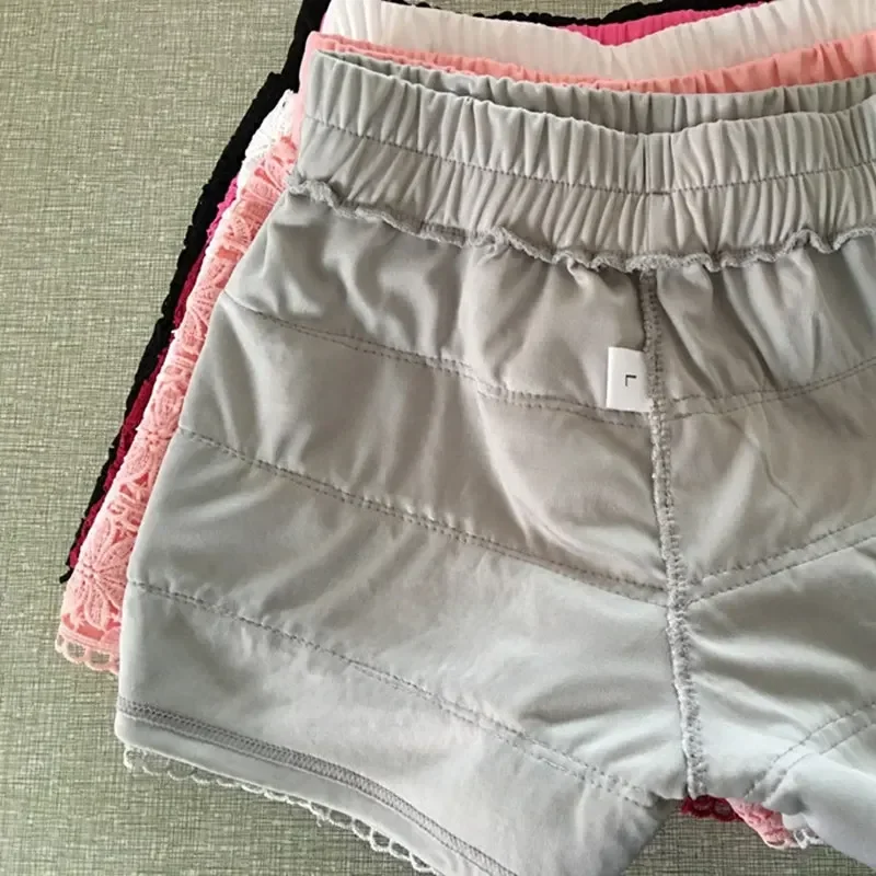 Del Merletto di estate Shorts Donne Fuori di Usura Sottile Shorts Feminino di Alta Elastico In Vita Bianco Breve Femme Pantaloni di Pizzo Donne Hotpants C4078