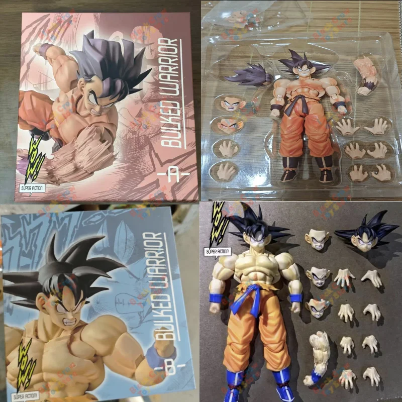 In Stock Wow Toys Dragon Ball Super Saiyan First Duel Son Goku Kaiouken Figurine Anime Action Figures Collectible Model Gifts