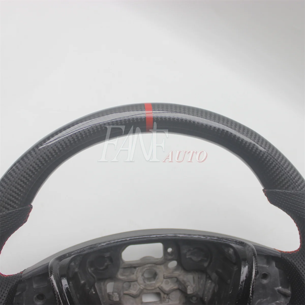 Replacement Real Carbon Fiber Steering Wheel with Leather for Volvo S60 2010-2018