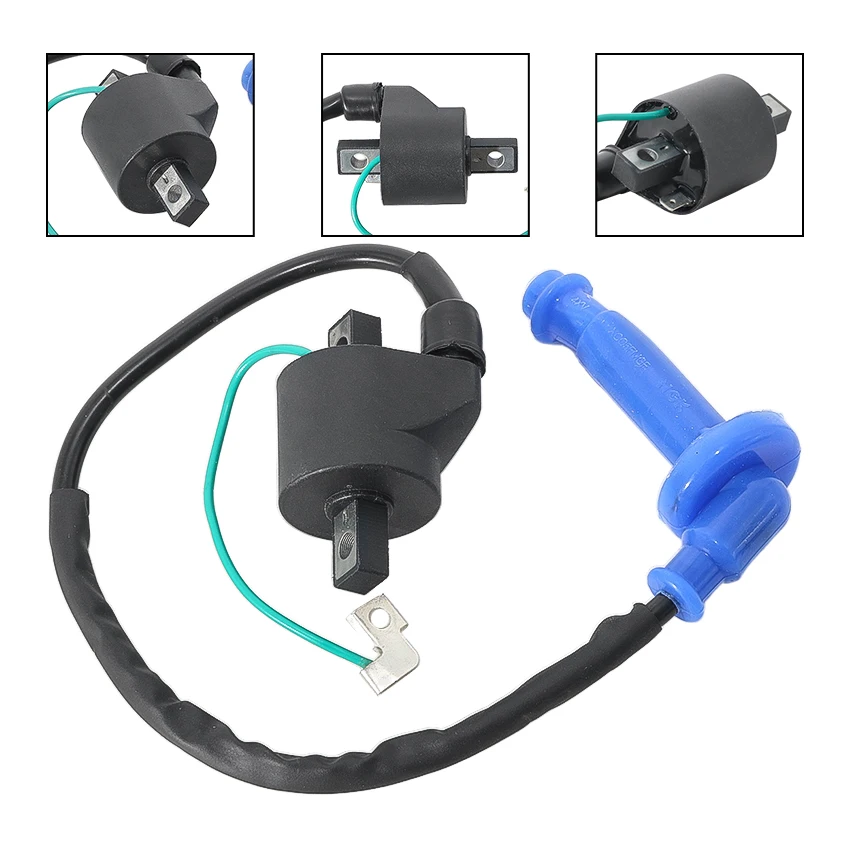 High Voltage Pack Ignition Coil For Honda TRX450ER 2006-2014 TRX450R 2006-2012 OEM:30500-HP1-003 30700-MEB-671 - view 2