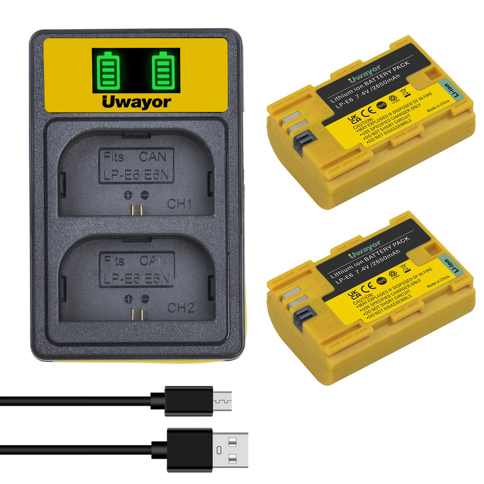 Uwayor LP-E6 Batter… - image