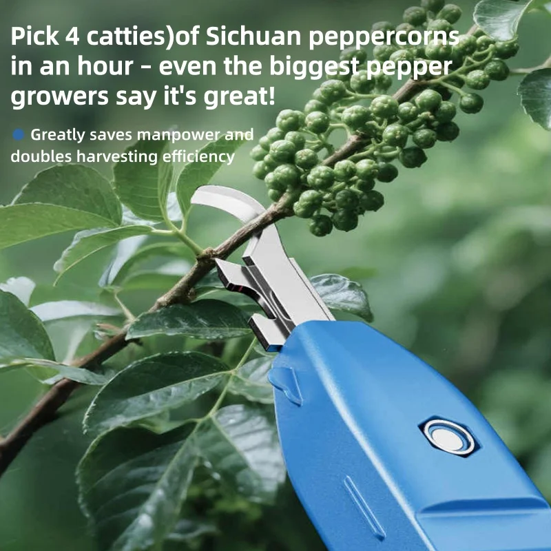 Multifunctional Picker Save Effort To Pick Pepper, Portable Fruit and Vegetable Picking Scissors Garden Crop Picking Tools