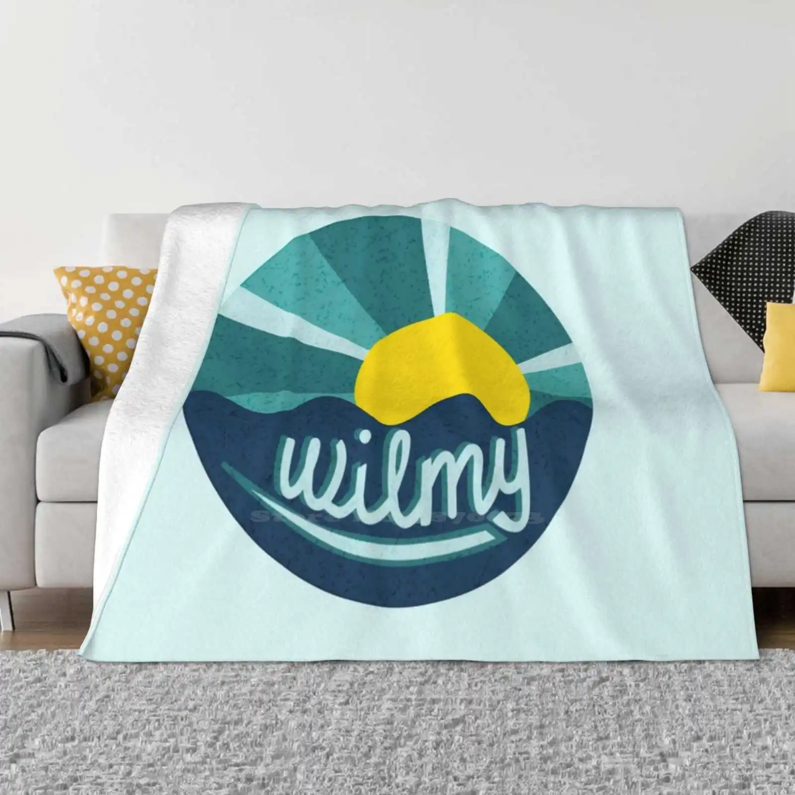 Uncw Wilmington Beach Ocean Sunset Four Seasons Comfortable Warm Soft Throw Blanket Uncw Wilmington North Carolina Sunset Ocean