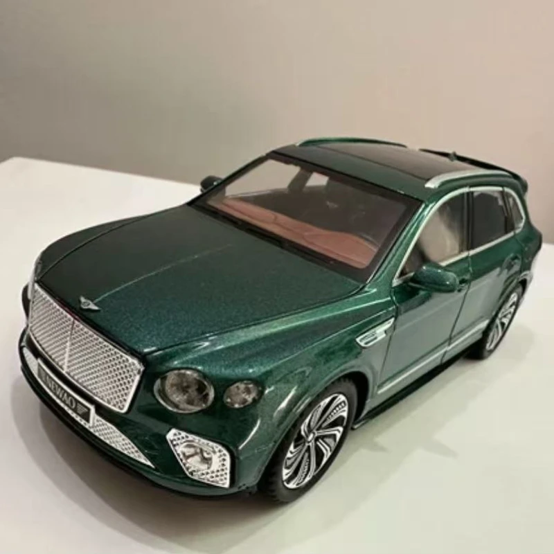 

1:24 Bentley Bentayga High Simulation Diecast Metal Alloy Model car Sound Light Pull Back Collection Kids Toy Gifts