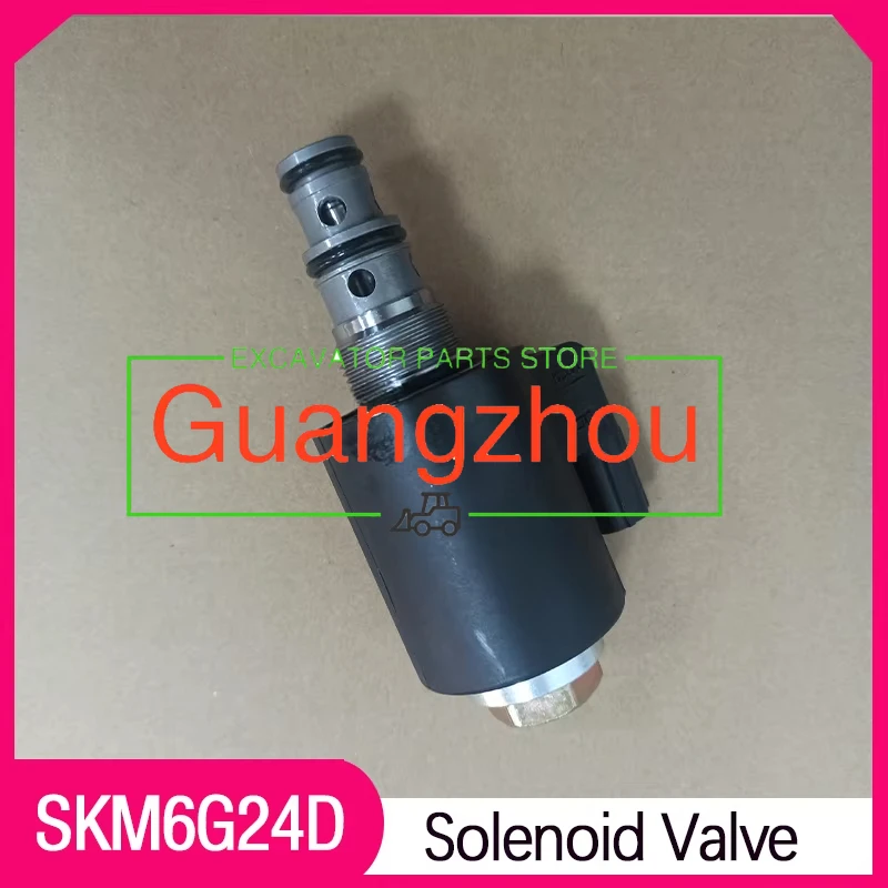 

Higher Quality Excavator Engine Parts for Kobelco Factory Supply Excavator Crane Swing Solenoid Valve SKM6G24D Spare Parts