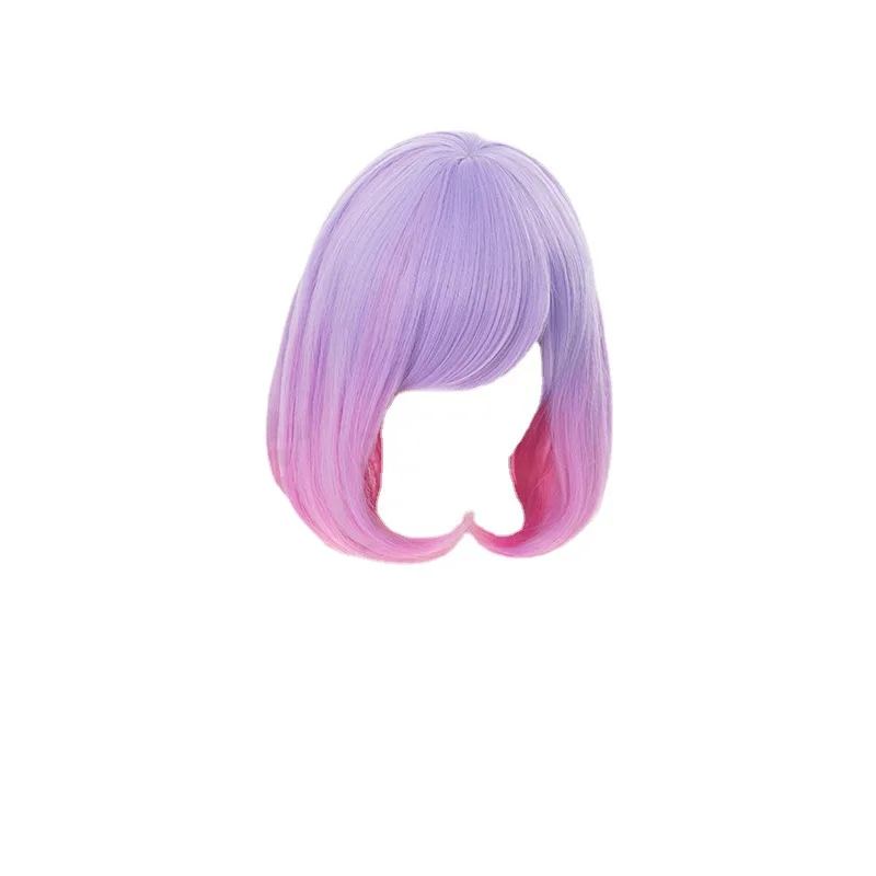 루나 코스프레 가발 하이 슬릿 스니커즈 타이트 의상 세트 여성 할로윈 선물