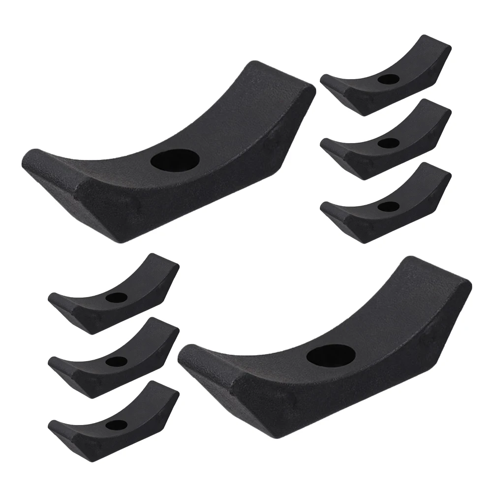 

8pcs Rack Heavy Horizontal Dumbbell Rack Duty Storage Organizer Double Layer Stand for Home Accessories