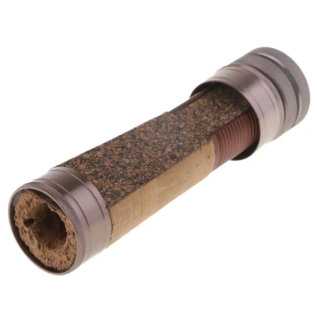 Cork Handle Fishing Rod Kit Ergonomic Composite Grip Reel Seat Included for Rod Building Projects