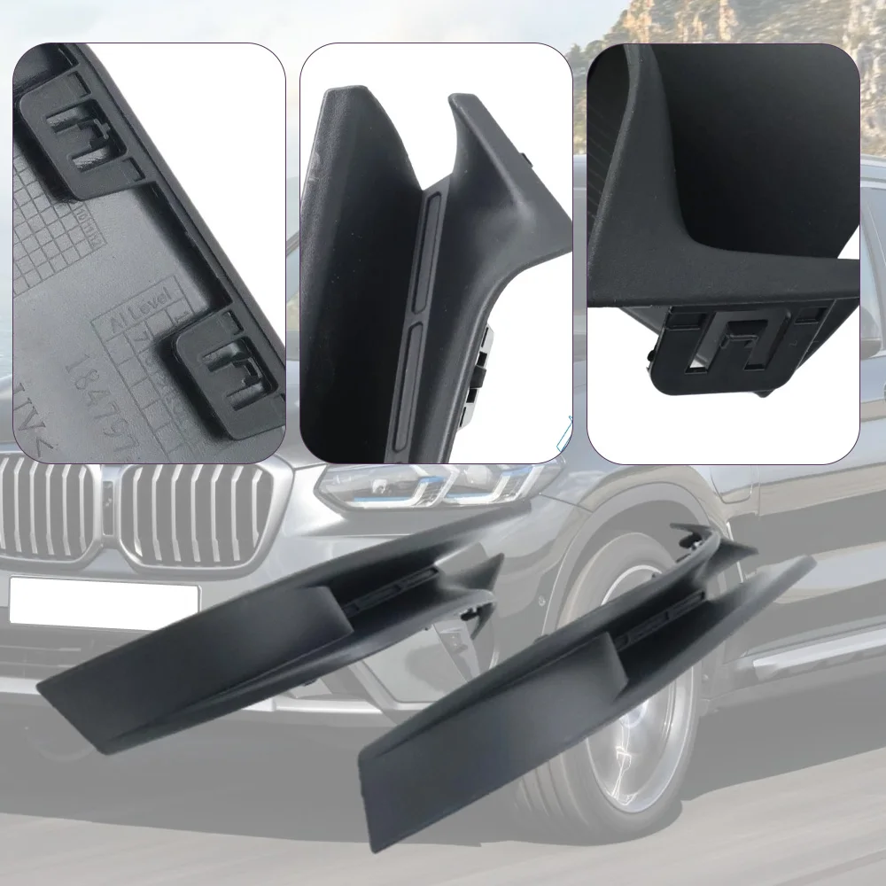 2PCS Front Stoßstange Grille Trim Halterung Für BMW X3 X4 G01 G02 2018 2019 2020 2021 51118070393 51118070394 – Detail 6