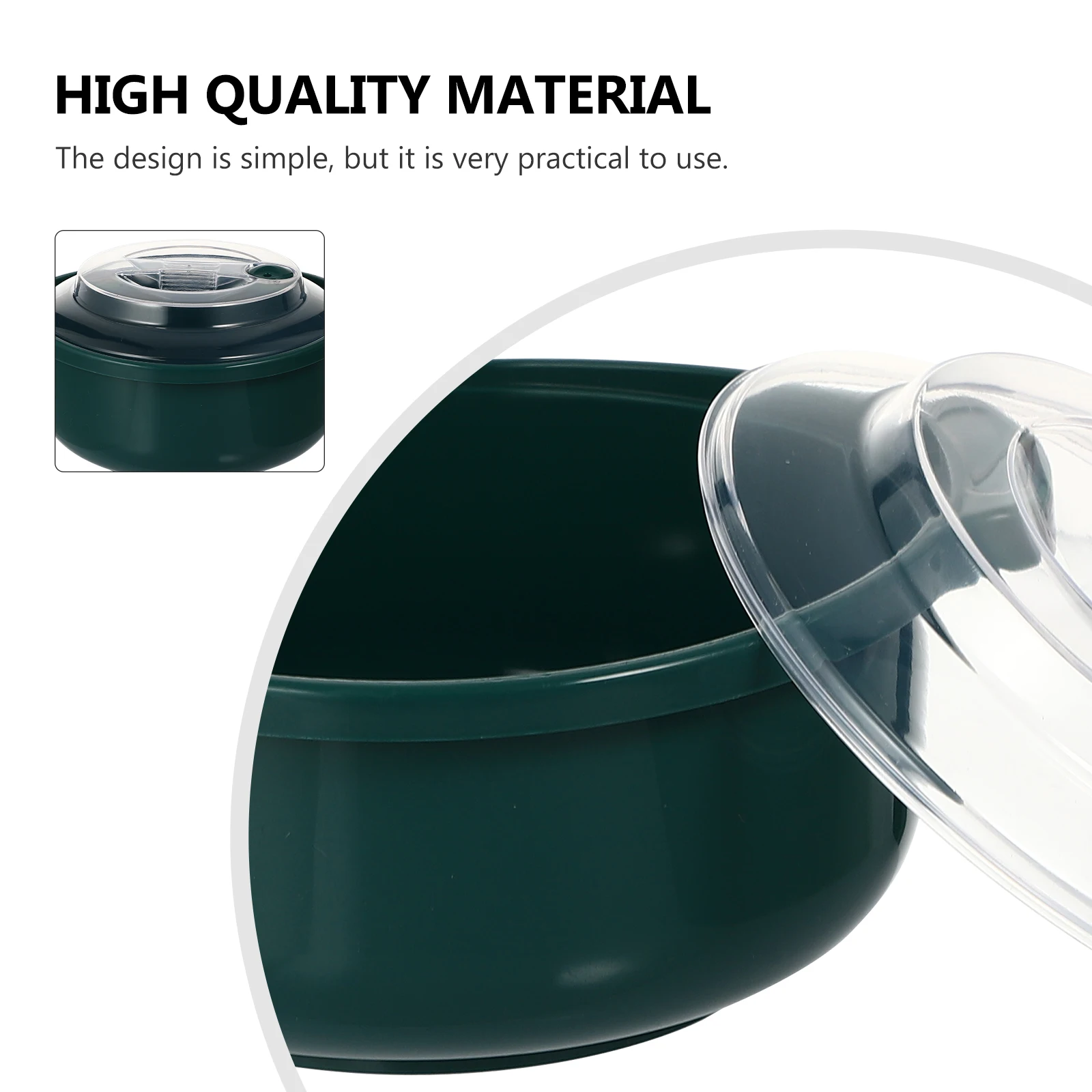 

Plastic Food Storage Bowl Microwave-Safe Soup Container For Rice Noodles Salad Kitchen Tableware Household Bowl