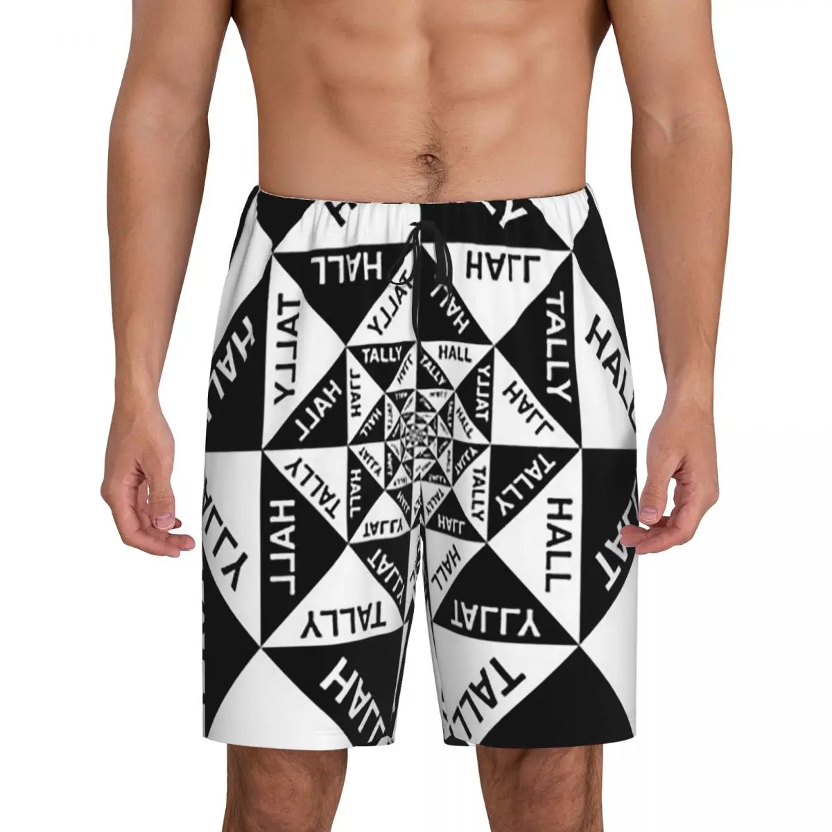 

Новые мужские пижамные шорты Custom 02 с логотипом группы Tally Hall, в стиле инди-поп, для сна и отдыха