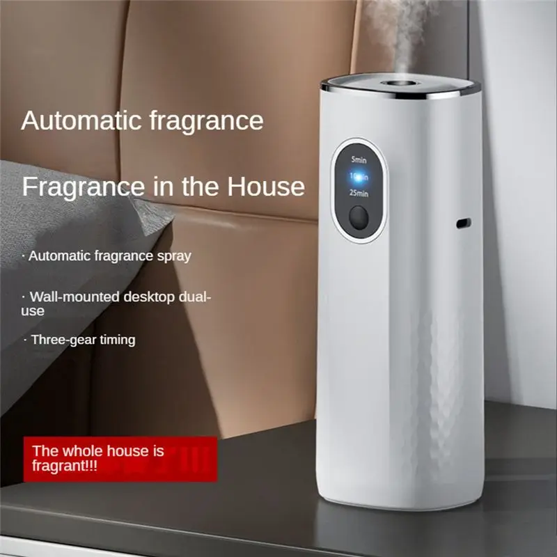 [B25B!】 Aroma Diffuser Automatic Timing Spray Aroma Diffuser Household Indoor Aerosol Dispenser Deodorant Car Fragrance Machi image 5