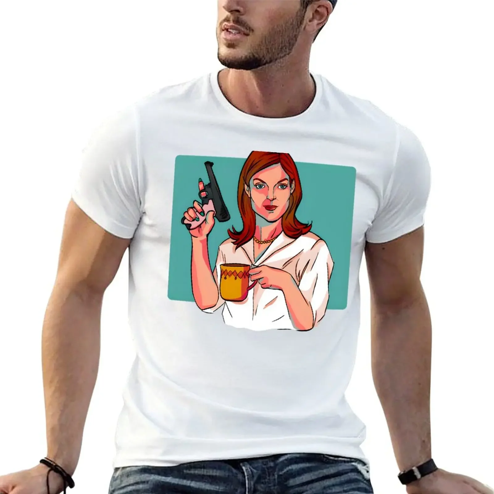 Desperate Housewives T-Shirt kawaii clothes cotton graphic tees street wear fitted t shirts for men