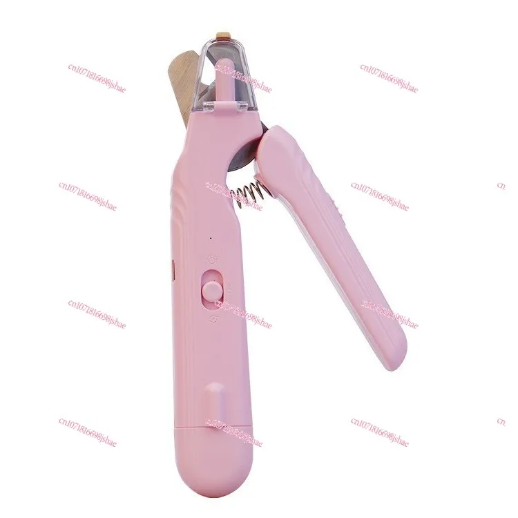 

New Pet Nail Clippers 2-in-1 Cat and Dog Nail Clippers LED Electric Nail Sharpeners