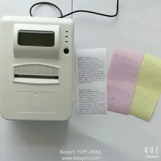 76mm pos dot matrix receipt  Stylus Impact printer price for cash register