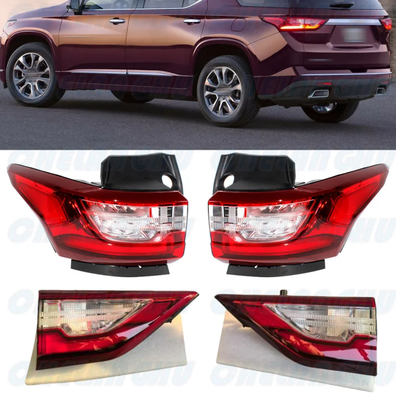 

For Chevrolet Traverse 2018 2019 2020 US Version LED Tail Light Rear Brake Lamp Turn Light Car accessories
