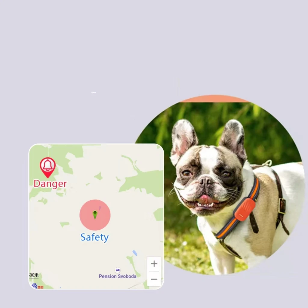 4G pet locator anti loss device GPS anti loss remote real-time monitoring suitable for various pets SIM card required