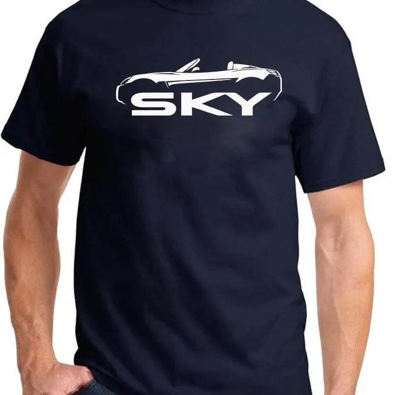 Camiseta con diseño de contorno clásico Convertible Saturn Sky, nuevos colores