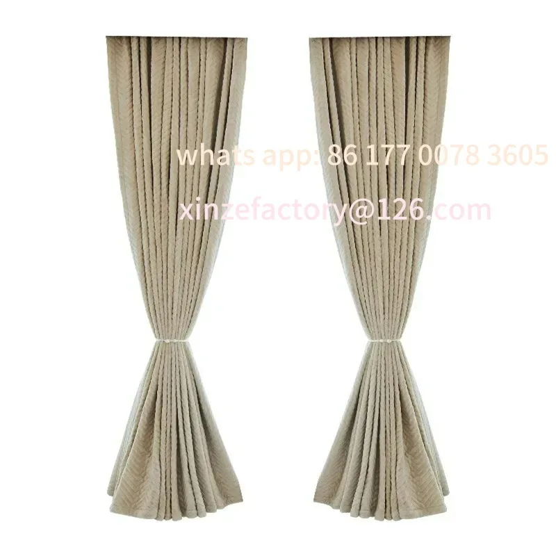 

Customizable Soundproof Cold-proof Warm Curtain for Bedroom Living Room Super Professional Sound-absorbing Road Full Shading