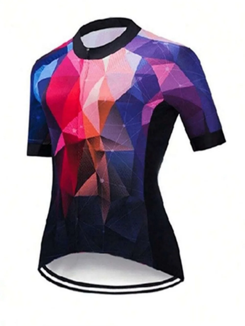 Women\'s Cycling Jersey Quick Dry Breathable Bike Shirts with Pockets, Bicycle Clothing for Road Biking Riding