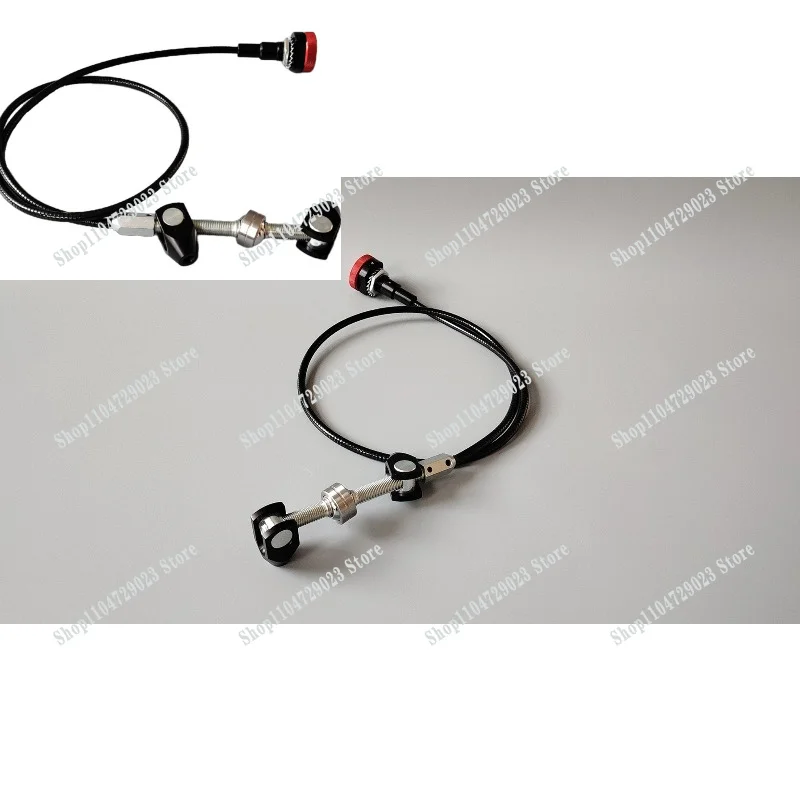 Racing car modified brake pedal matching accessories balance rod + adjustment cable 1m