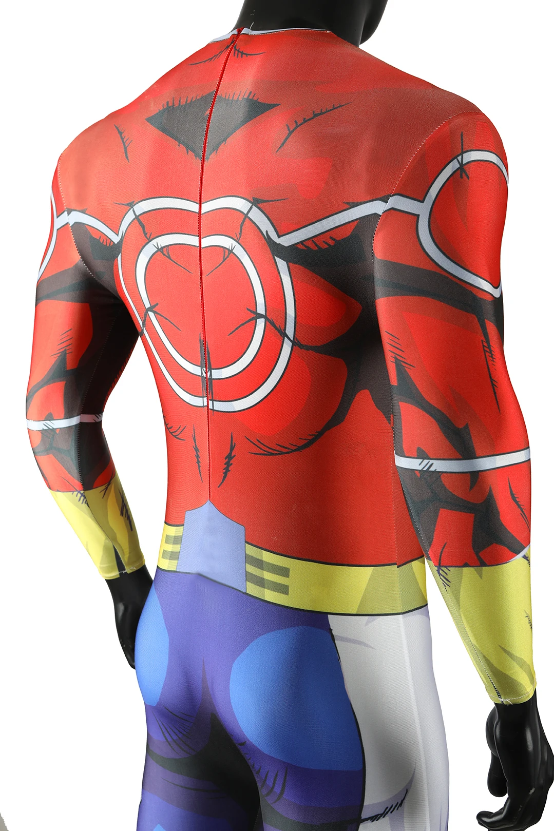 My Hero All Might Cosplay Academia Superhero 3D Printed body All Might Spandex outfit Cosplay Costume di Halloween