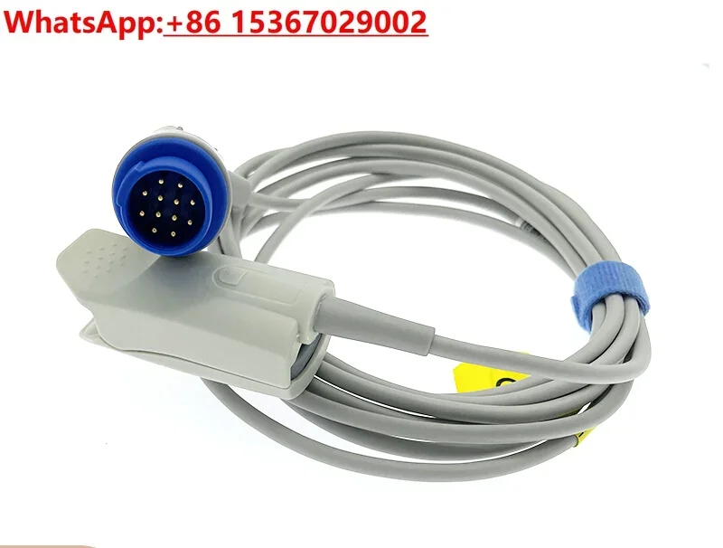 

Applicable to Polaroid monitor M7000 M8000 8500 M9000 M9500 digital 12-pin oximetry probe