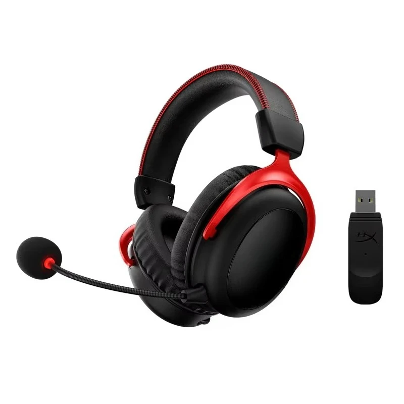 

New Arrival Cloud II Gaming Wireless/Wired Headset Surround Sound Gaming Headphones Noise Cancelling Microphone