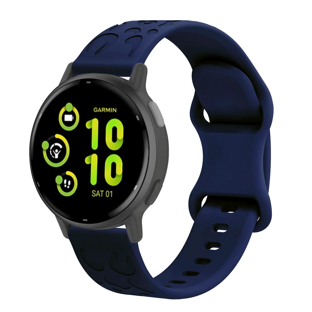 18mm 20mm 22mm Silicone Strap for Garmin Vivoactive 5/4 Venu 3/2 Smart Watch Band for Huawei Watch GT5 GT4 41mm 46mm