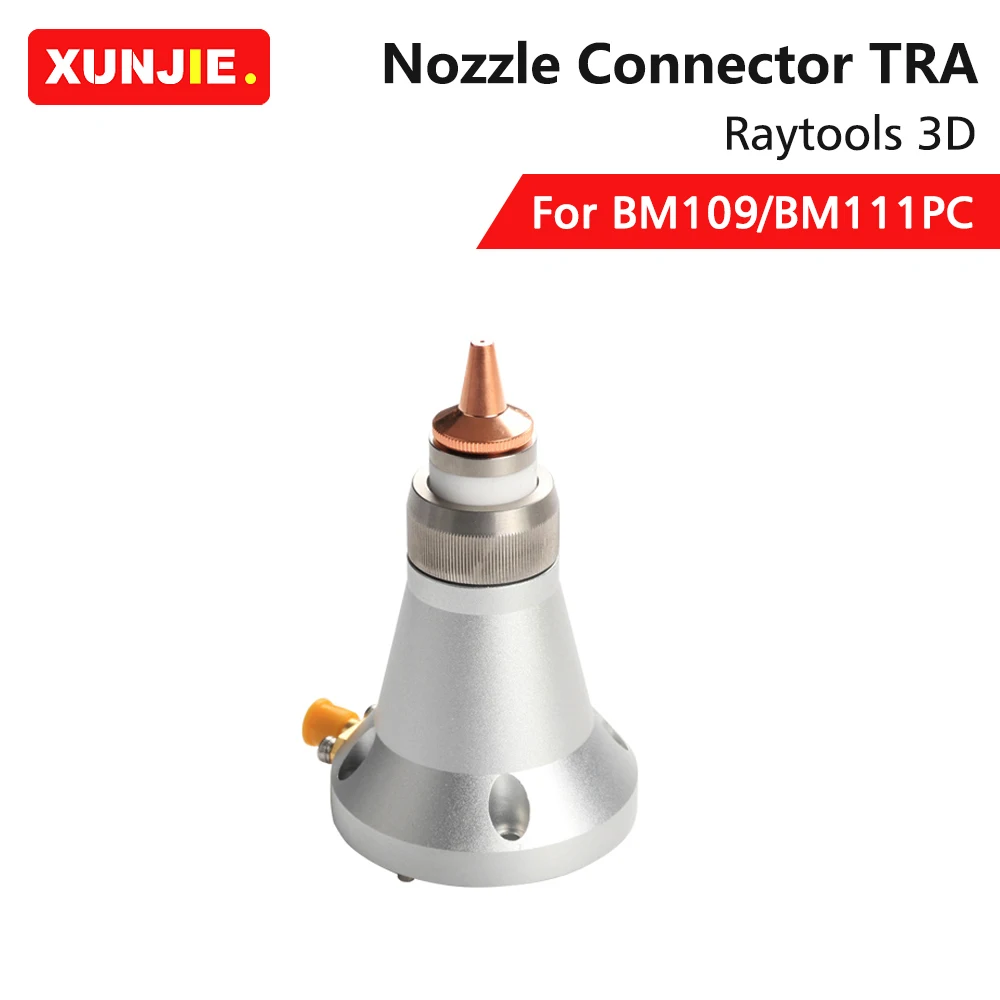 XUNJIE Raytools BM109/BM111 3D Fiber Laser Nozzle Connector TRA Sensor Capacitivity For Raytools Laser Cutting Head