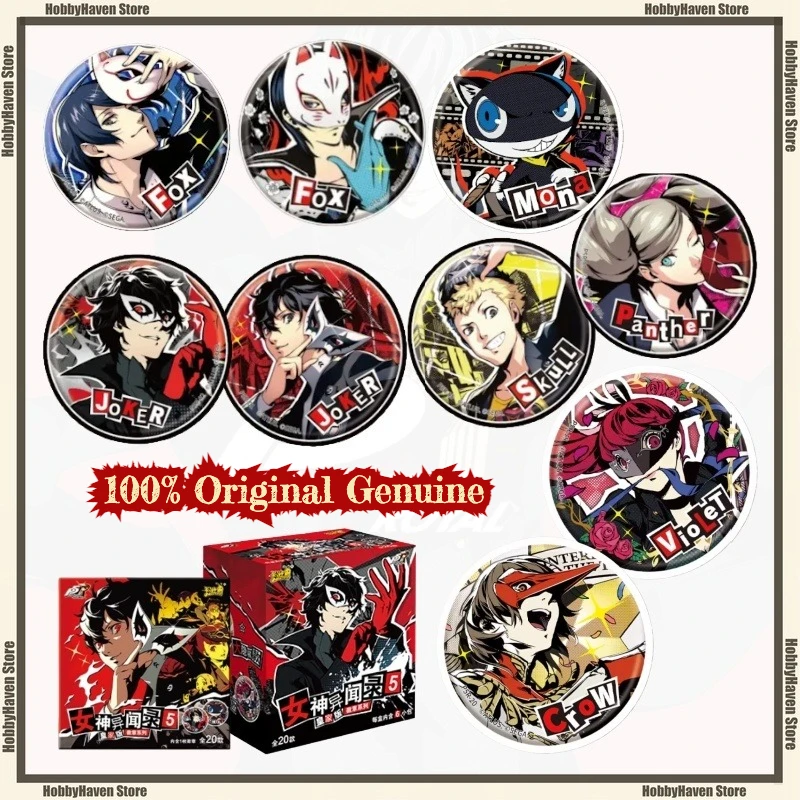 

В наличии Карточная игра Persona 5 Royal Edition, серия значков, официальная подлинная периферийная жесть, коллекция проса, подарок