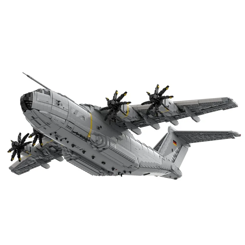 Bebricks MOC Space series M40002 Airbus A400M Atlas (Without Power Functions) building blocks for kids Idea creative