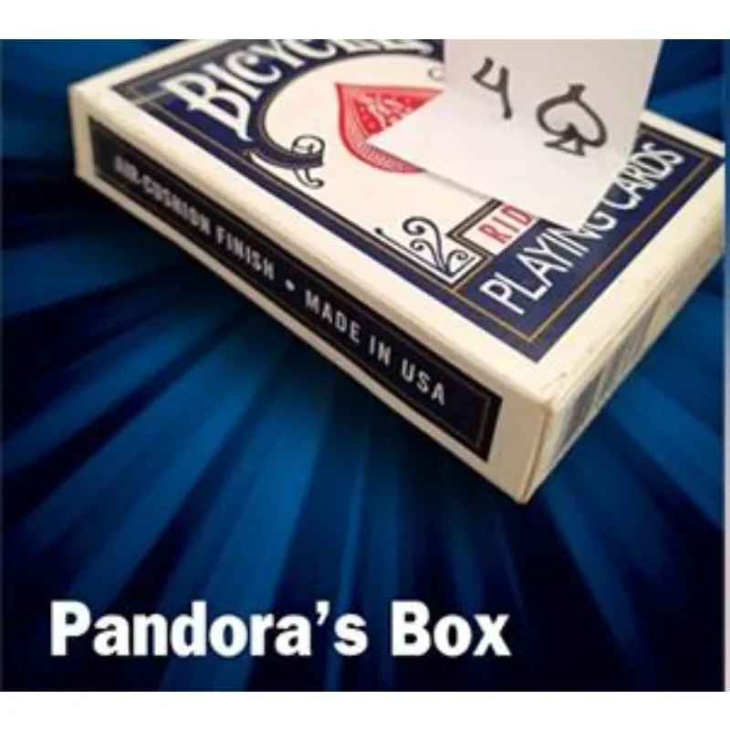 PANDORA'S BOX (Gimmicks) by Andrew Presents Card Magic and Trick Decks Mentalism Psychokinesis Magic Tricks Props Magician Bar