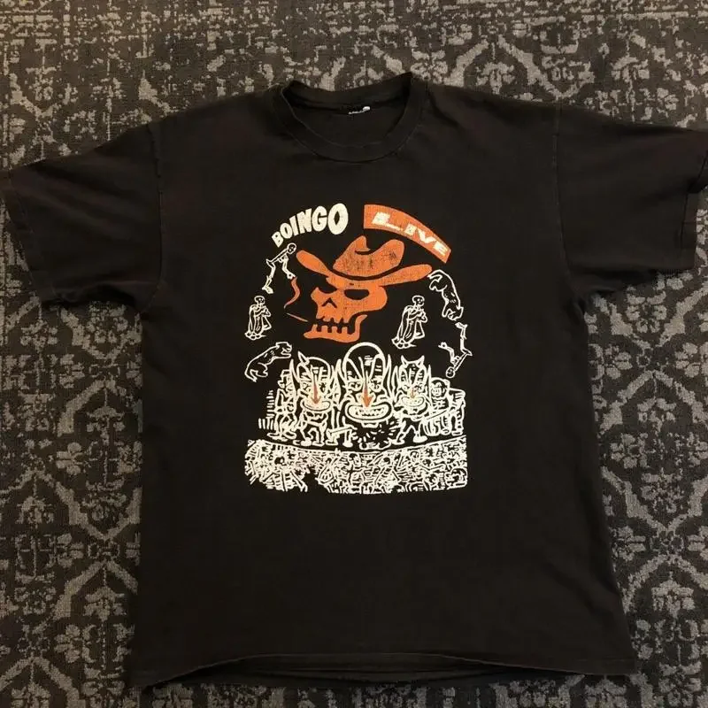 Oingo Boingo For Fans Black T Shirt Cotton